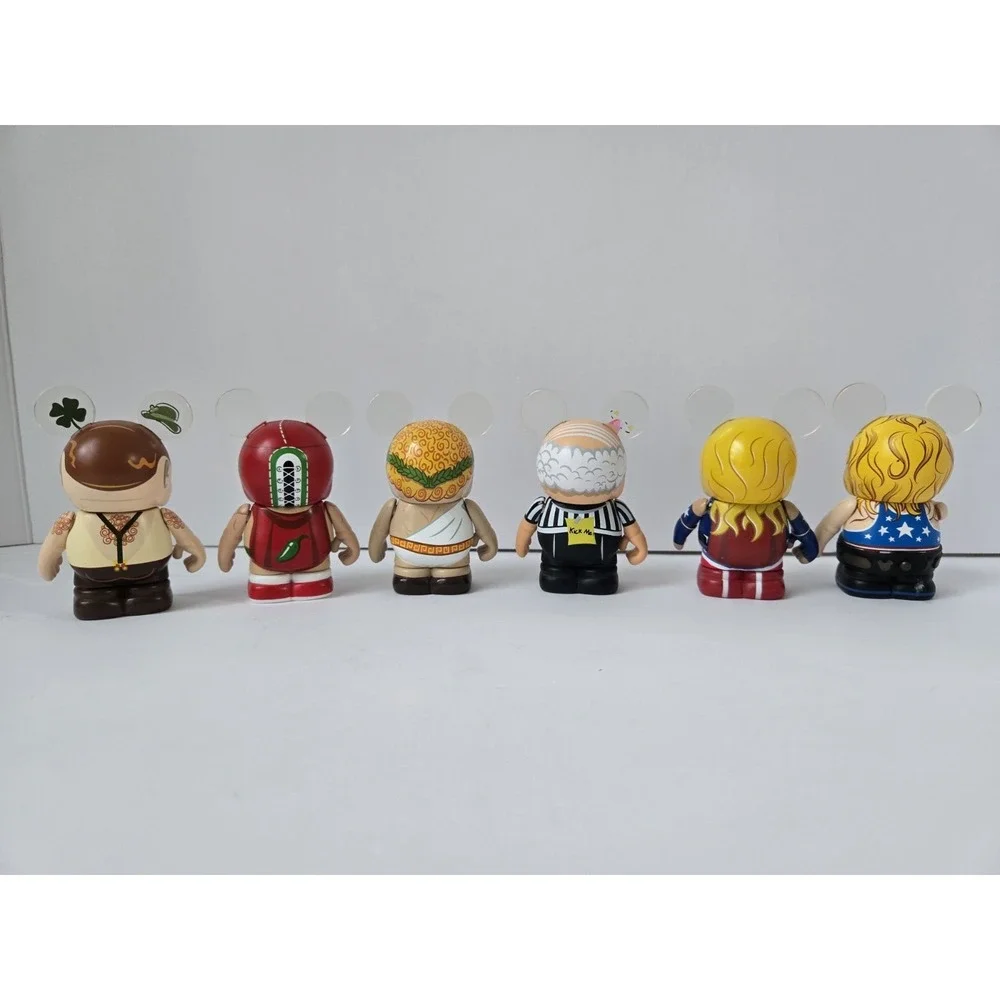 Disney vinylmation vinyl figure lot‎ extreme wrestlers